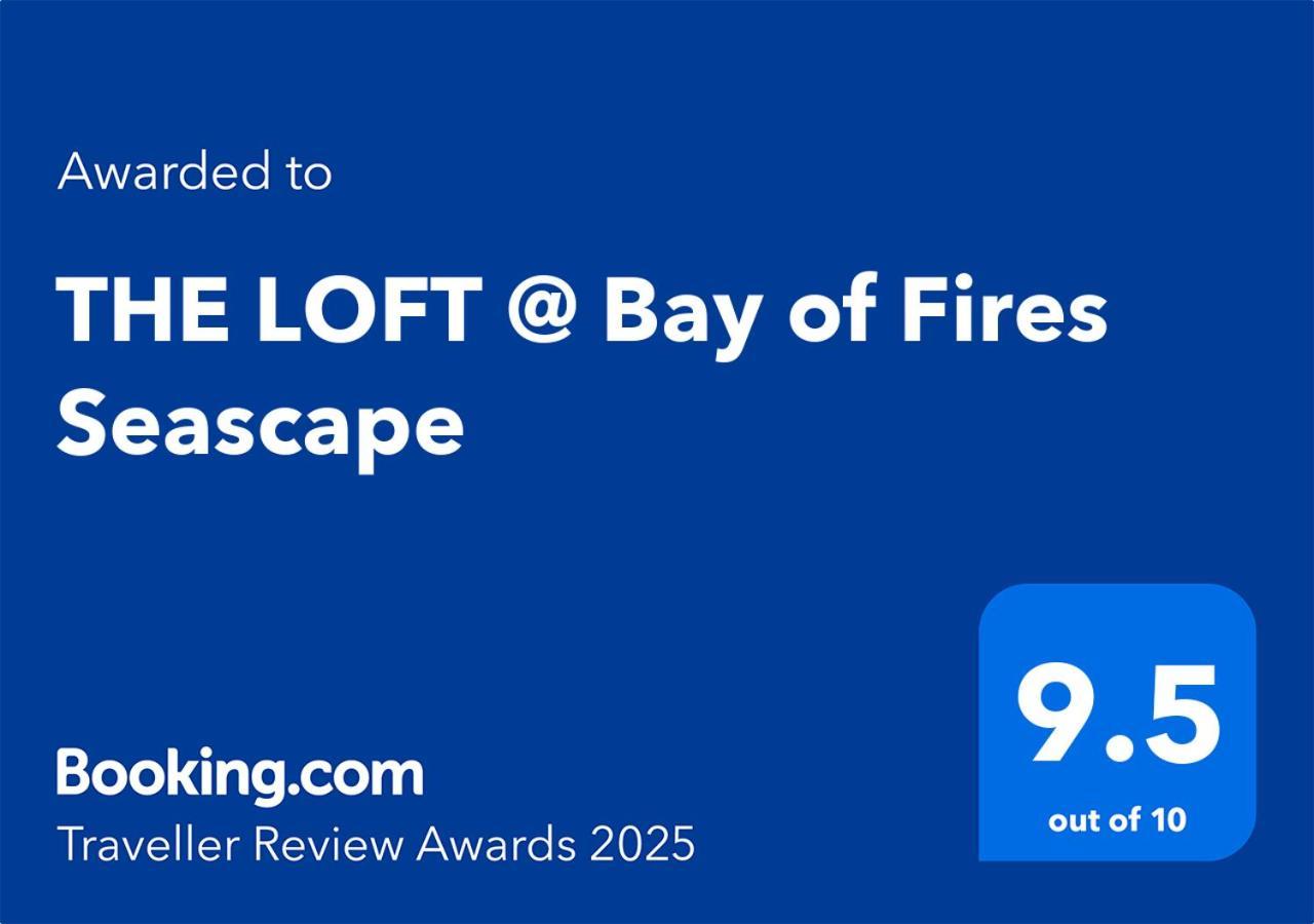 شقة The Loft @ Bay Of Fires Seascape Binalong Bay المظهر الخارجي الصورة