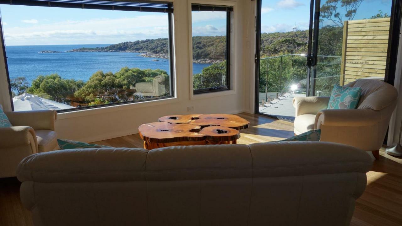شقة The Loft @ Bay Of Fires Seascape Binalong Bay المظهر الخارجي الصورة